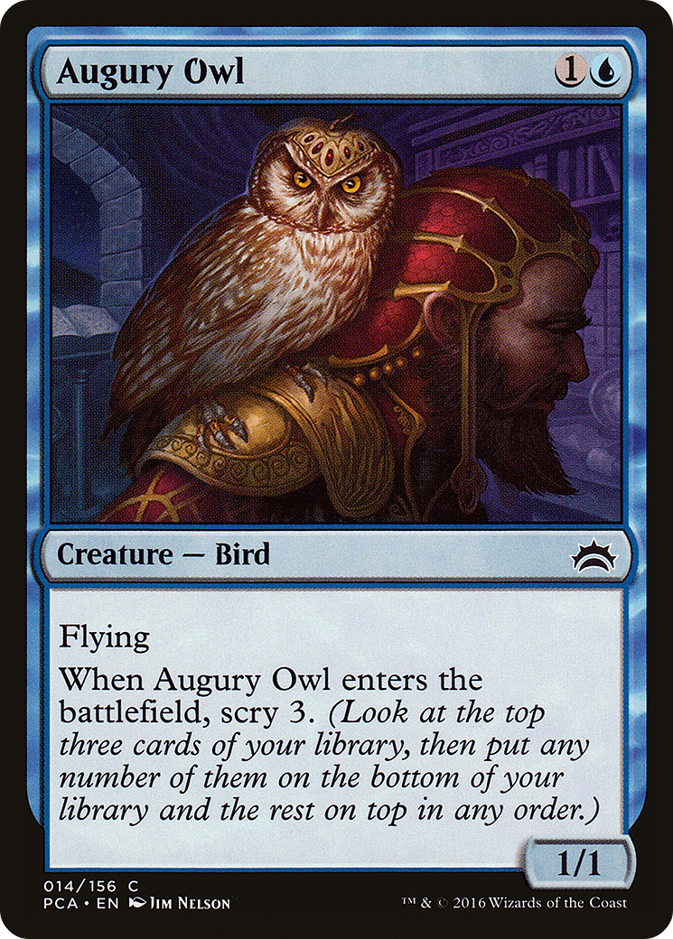 Augury Owl (PCA-014) [Misc] Planechase Anthology MTG Single Wizards of the Coast