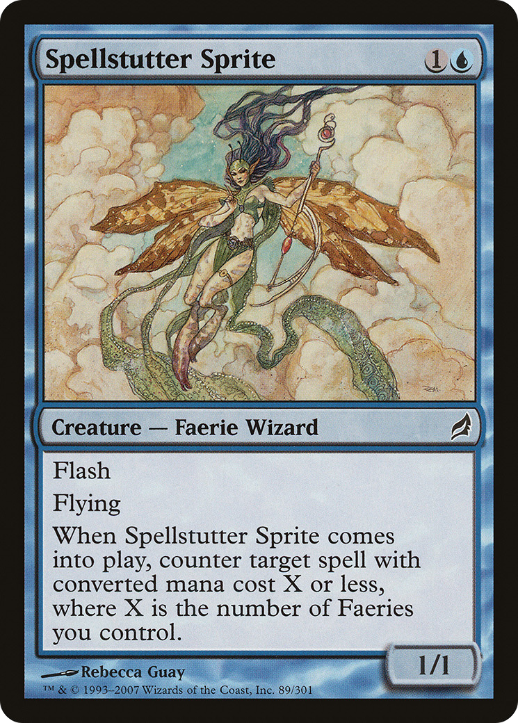Spellstutter Sprite (LRW-089) [Lorwyn] Foil MTG Single Wizards of the Coast