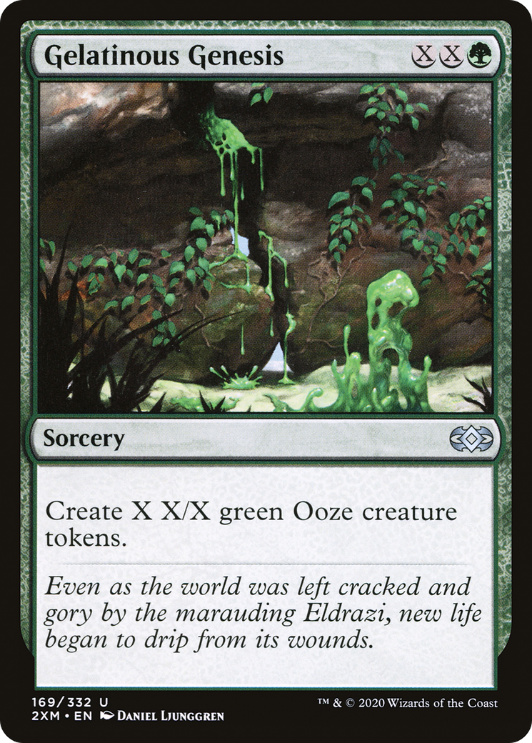 Gelatinous Genesis (2XM-169) [Double Masters] MTG Single Wizards of the Coast