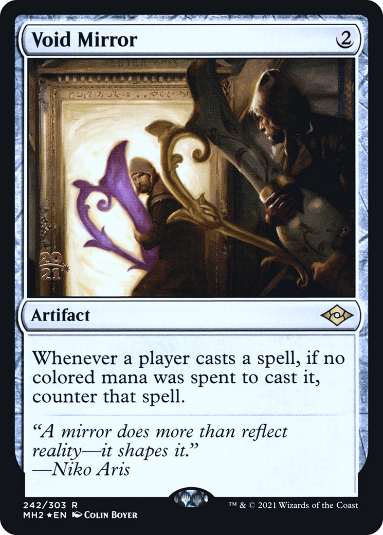 Void Mirror (PRE-242) [Modern Horizons 2 Promos] Foil MTG Single Wizards of the Coast