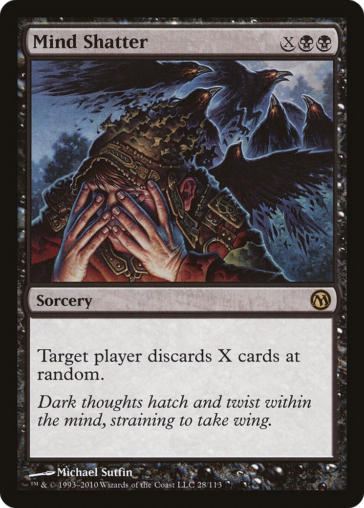 Mind Shatter (DPA-028) [Misc] Duels of the Planeswalkers MTG Single Wizards of the Coast