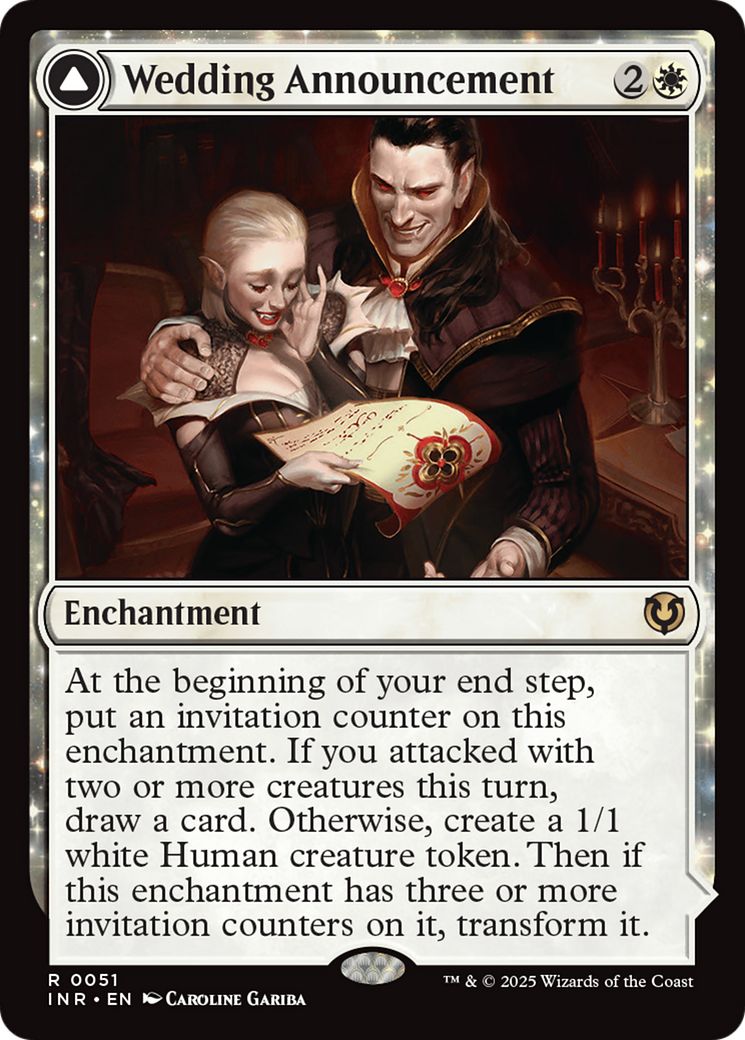 Wedding Announcement (INR-051) [Innistrad Remastered] MTG Single Wizards of the Coast