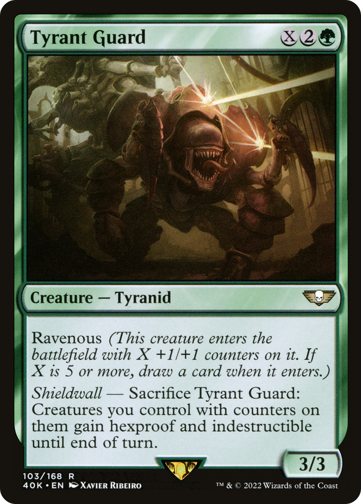 Tyrant Guard (40K-103) [Warhammer 40,000 Commander] MTG Single Wizards of the Coast