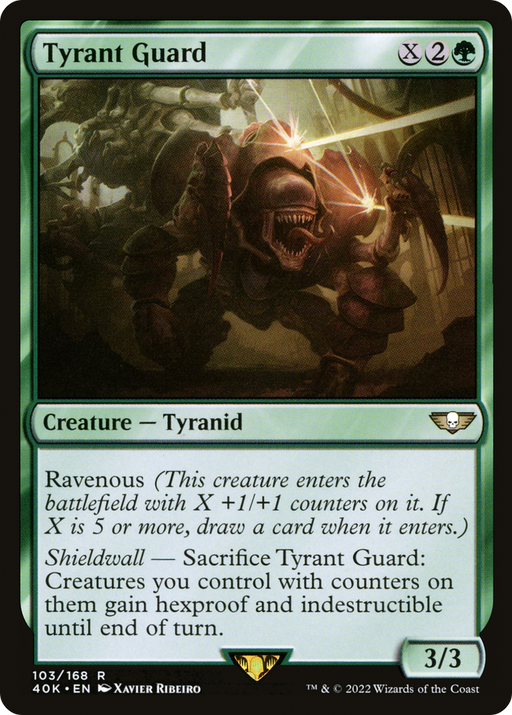 Tyrant Guard (40K-103) [Warhammer 40,000 Commander] MTG Single Wizards of the Coast