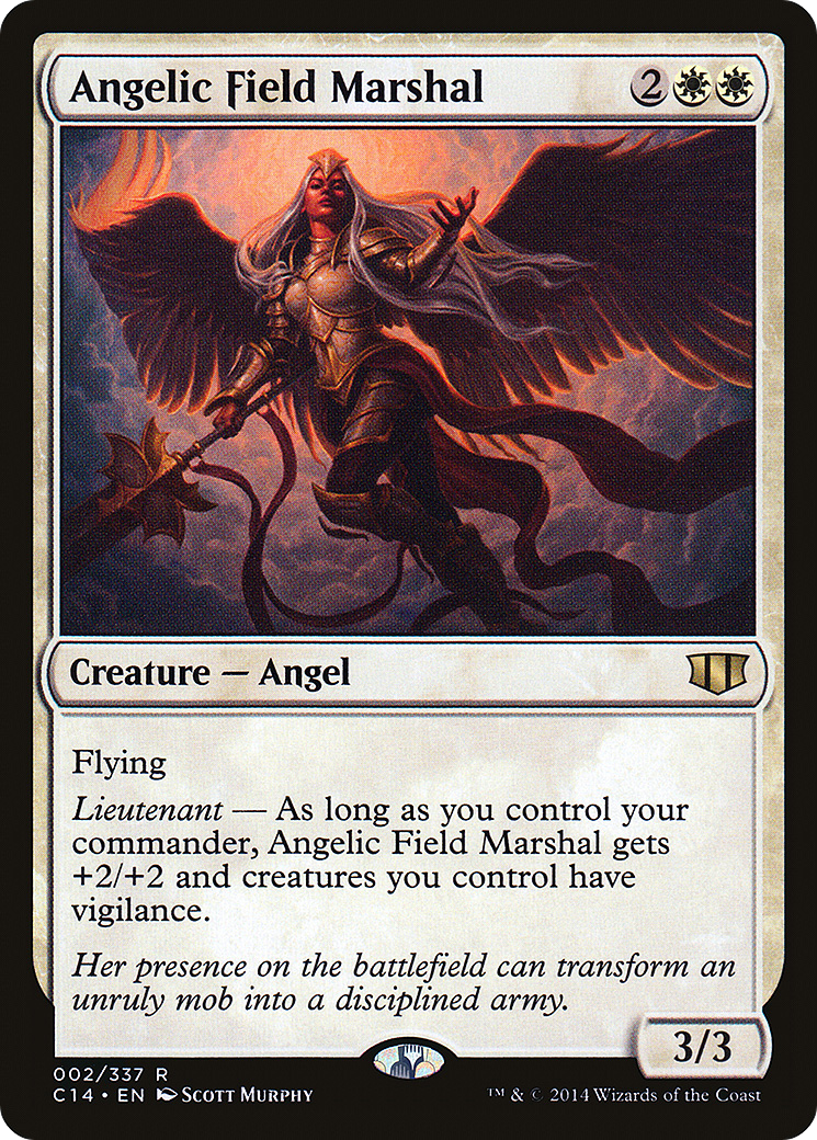 Angelic Field Marshal (C14-002) [Commander 2014] MTG Single Wizards of the Coast