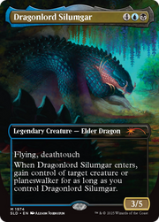 Dragonlord Silumgar (SLD-1974) [Secret Lair] Drop (Borderless) MTG Single Wizards of the Coast
