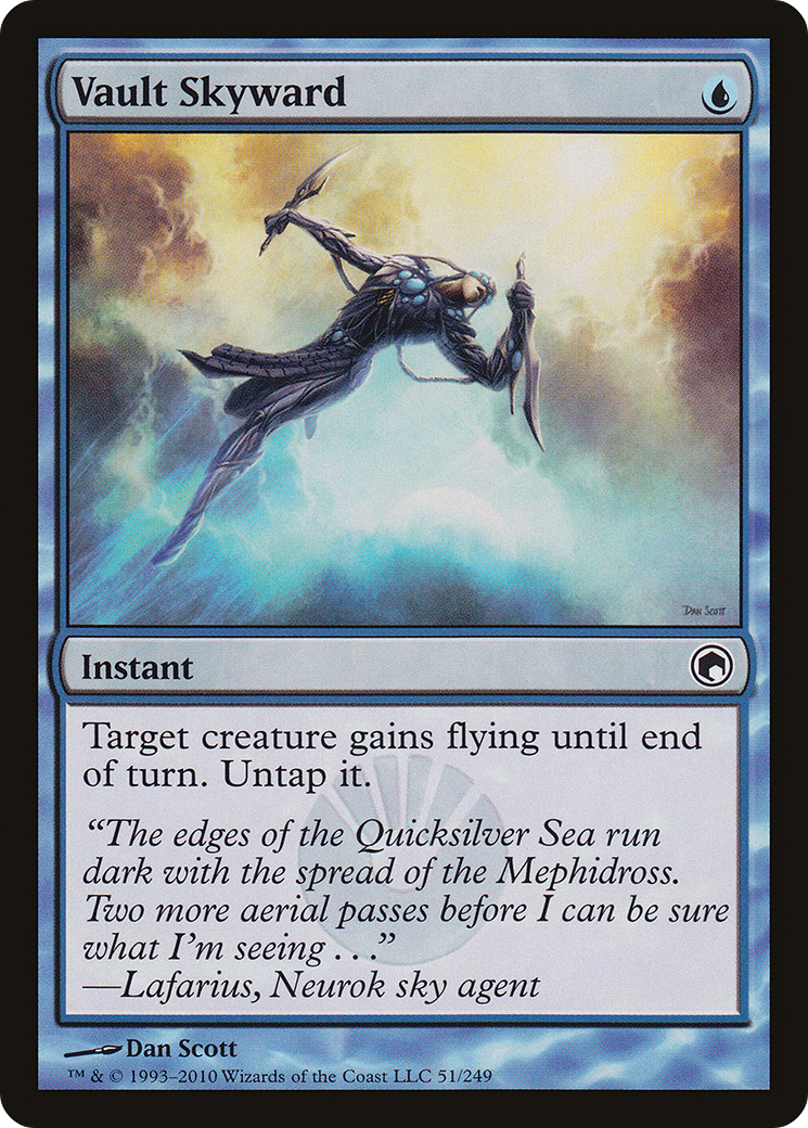 Vault Skyward (SOM-051) [Scars of Mirrodin] Foil MTG Single Wizards of the Coast