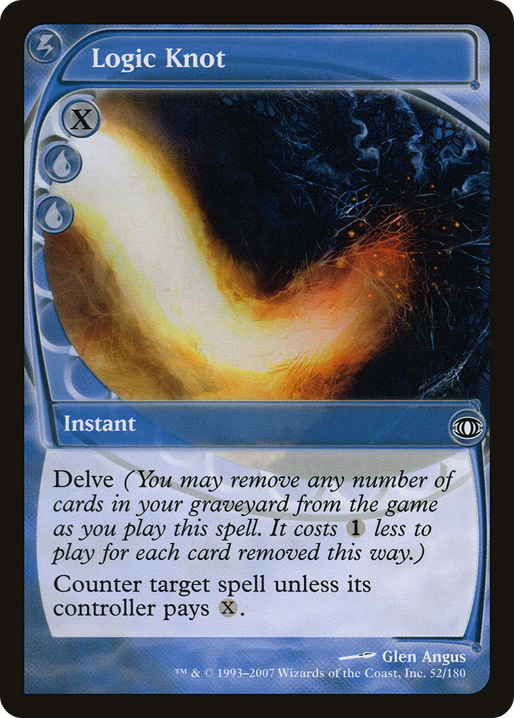 Logic Knot (FUT-052) [Future Sight] Foil MTG Single Wizards of the Coast