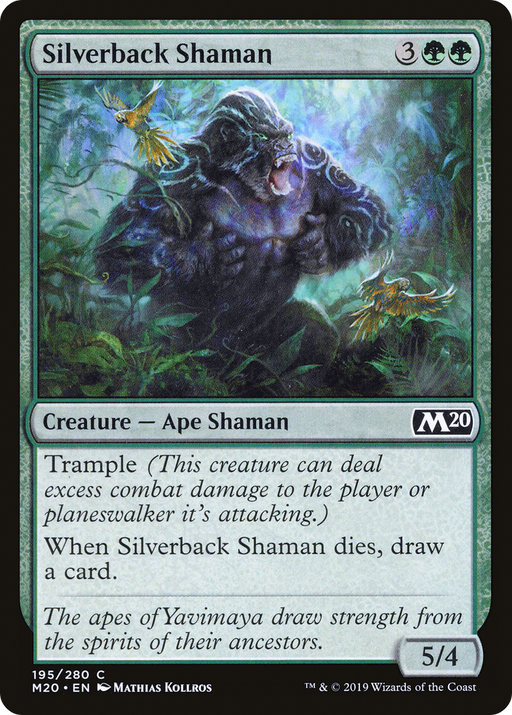 Silverback Shaman (M20-195) [Core Set 2020] MTG Single Wizards of the Coast