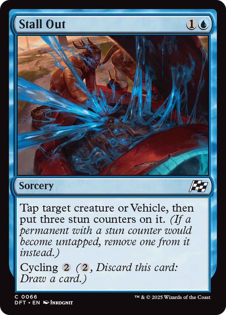 Stall Out (DFT-066) [Aetherdrift] MTG Single Wizards of the Coast