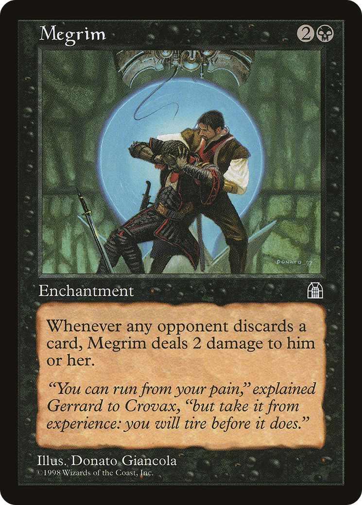 Megrim (STH-062) [Stronghold] MTG Single Wizards of the Coast