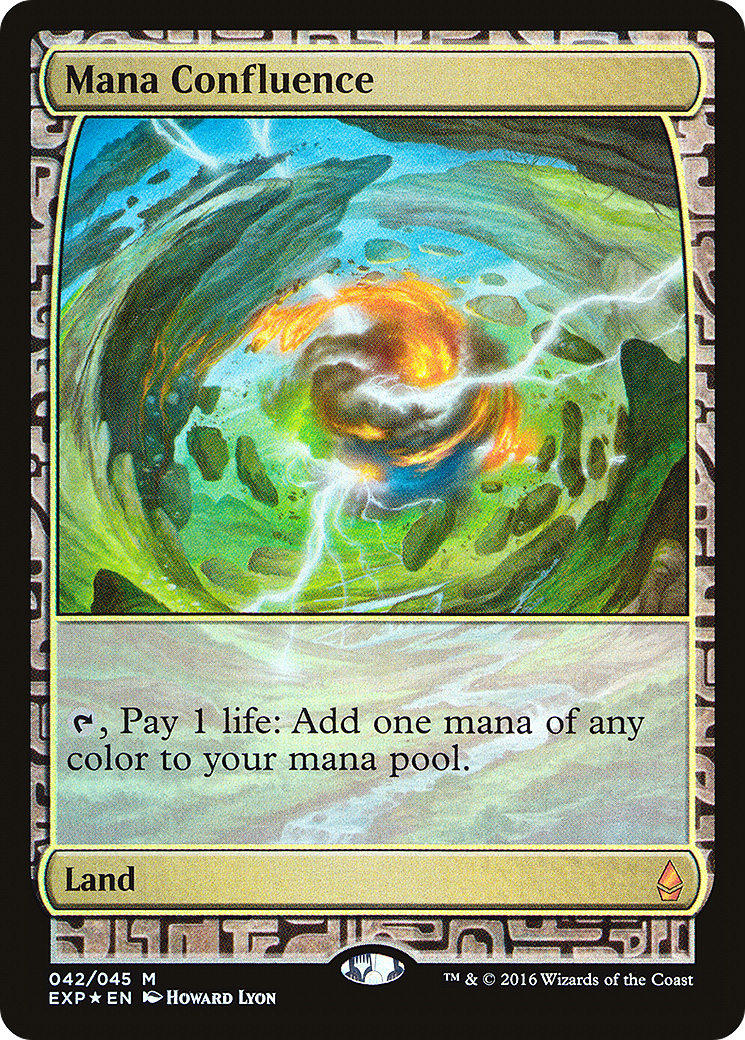 Mana Confluence (EXP-042) [Zendikar Expeditions] Foil MTG Single Wizards of the Coast
