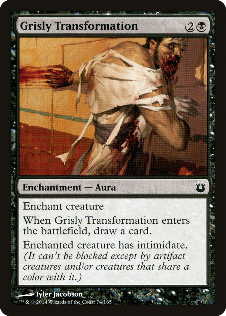Grisly Transformation (BNG-074) [Born of the Gods] Foil MTG Single Wizards of the Coast