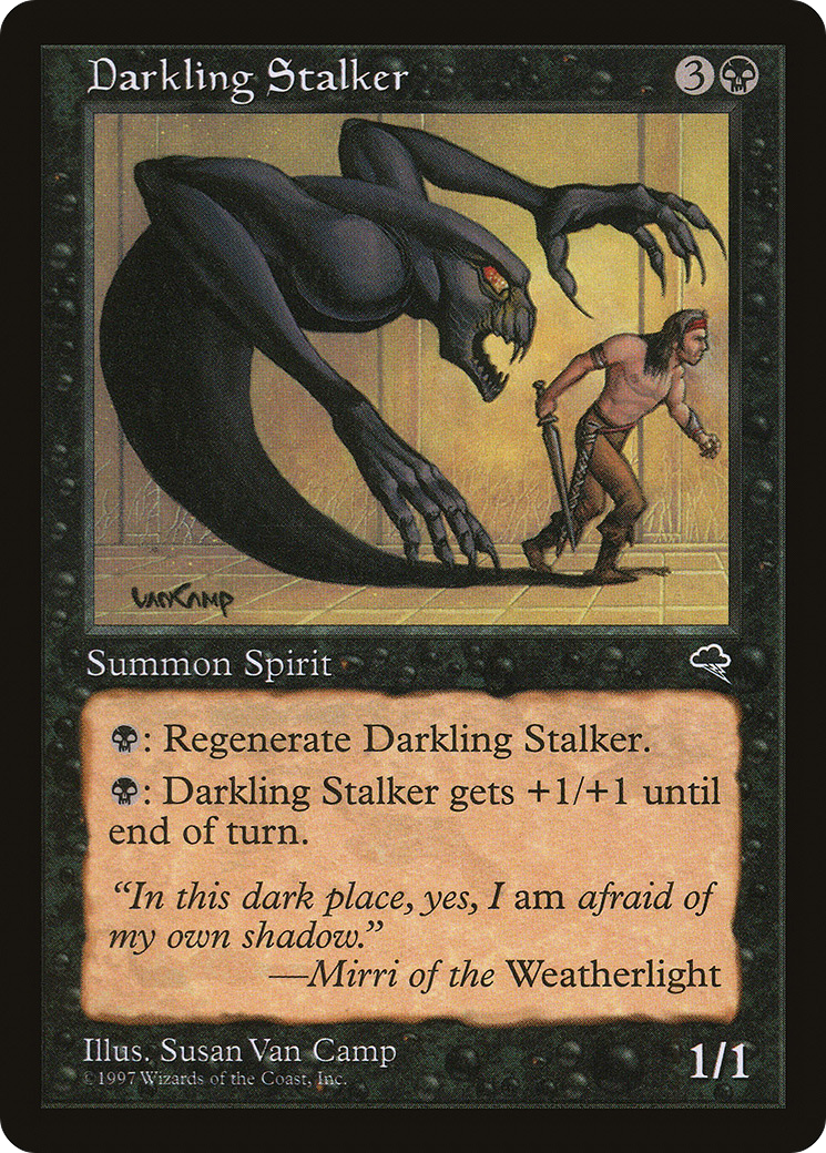Darkling Stalker (TMP-119) [Tempest] MTG Single Wizards of the Coast