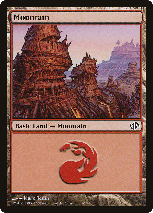Mountain (DD2-062) [Misc] Duel Decks: Jace vs. Chandra MTG Single Wizards of the Coast