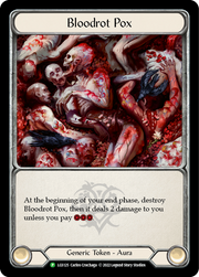 Bloodrot Pox // Frailty [LGS125 // LGS126] (Promo)  Cold Foil Flesh And Blood Single Flesh And Blood   