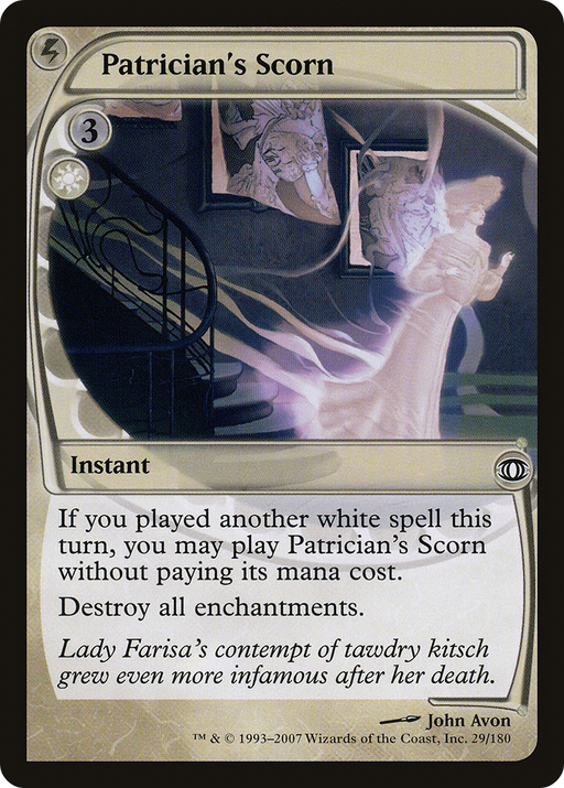 Patrician's Scorn (FUT-029) [Future Sight] MTG Single Wizards of the Coast