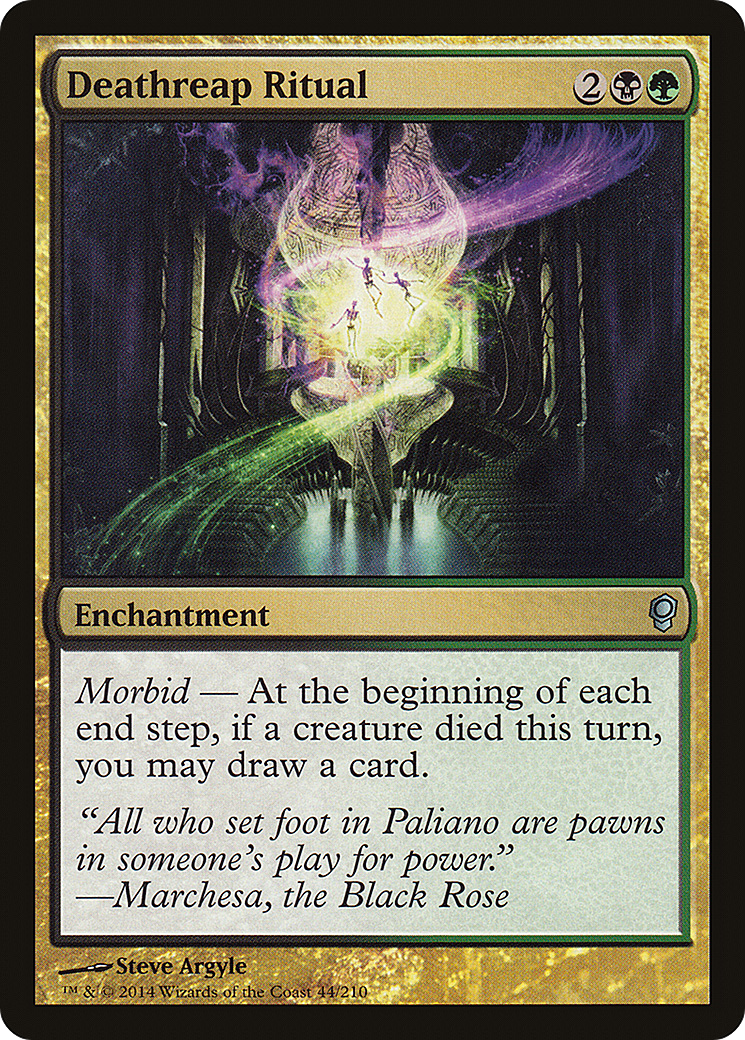 Deathreap Ritual (CNS-044) [Conspiracy] Foil MTG Single Wizards of the Coast