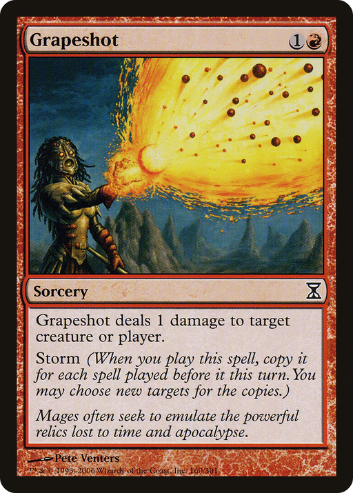 Grapeshot (TSP-160) [Time Spiral] Foil MTG Single Wizards of the Coast