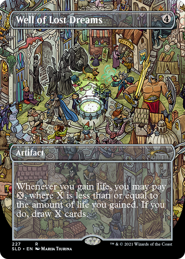 Well of Lost Dreams (227) (SLD-227) [Secret Lair] Drop (Borderless) MTG Single Wizards of the Coast