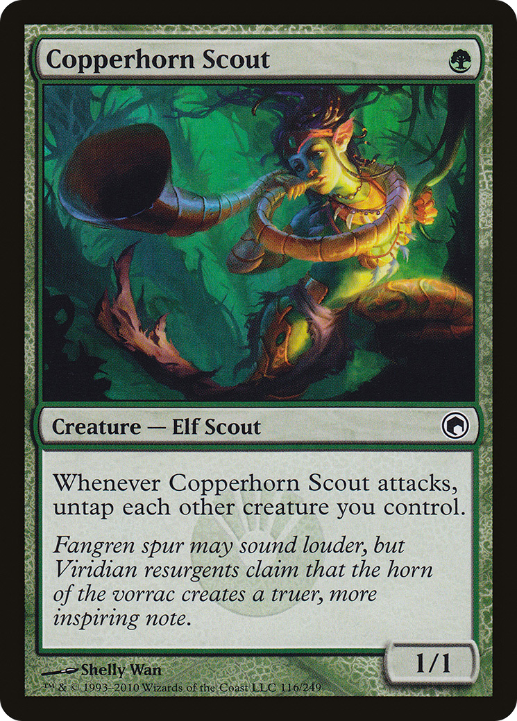 Copperhorn Scout (SOM-116) [Scars of Mirrodin] MTG Single Wizards of the Coast