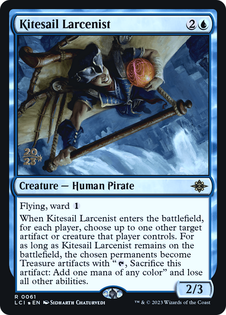 Kitesail Larcenist (PRE-061) [The Lost Caverns of Ixalan Promos] Foil MTG Single Wizards of the Coast