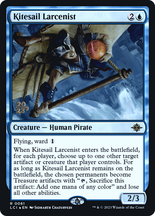 Kitesail Larcenist (PRE-061) [The Lost Caverns of Ixalan Promos] Foil MTG Single Wizards of the Coast