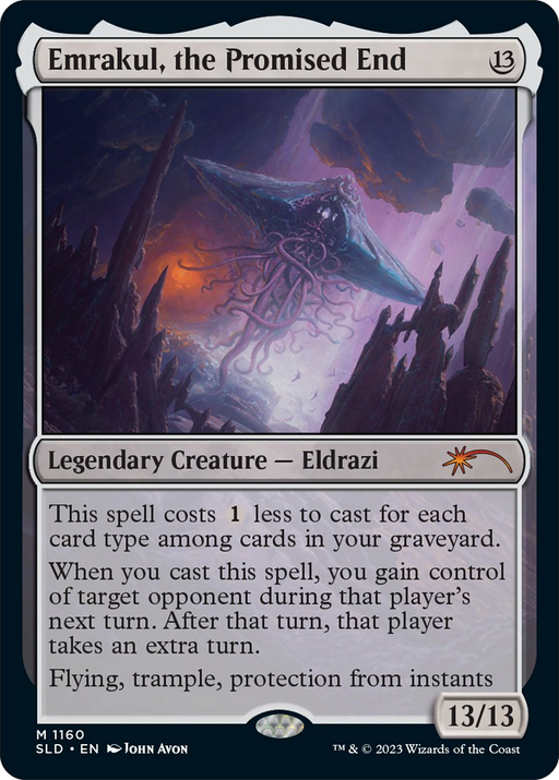Emrakul, the Promised End (SLD-1160) [Secret Lair] Drop MTG Single Wizards of the Coast