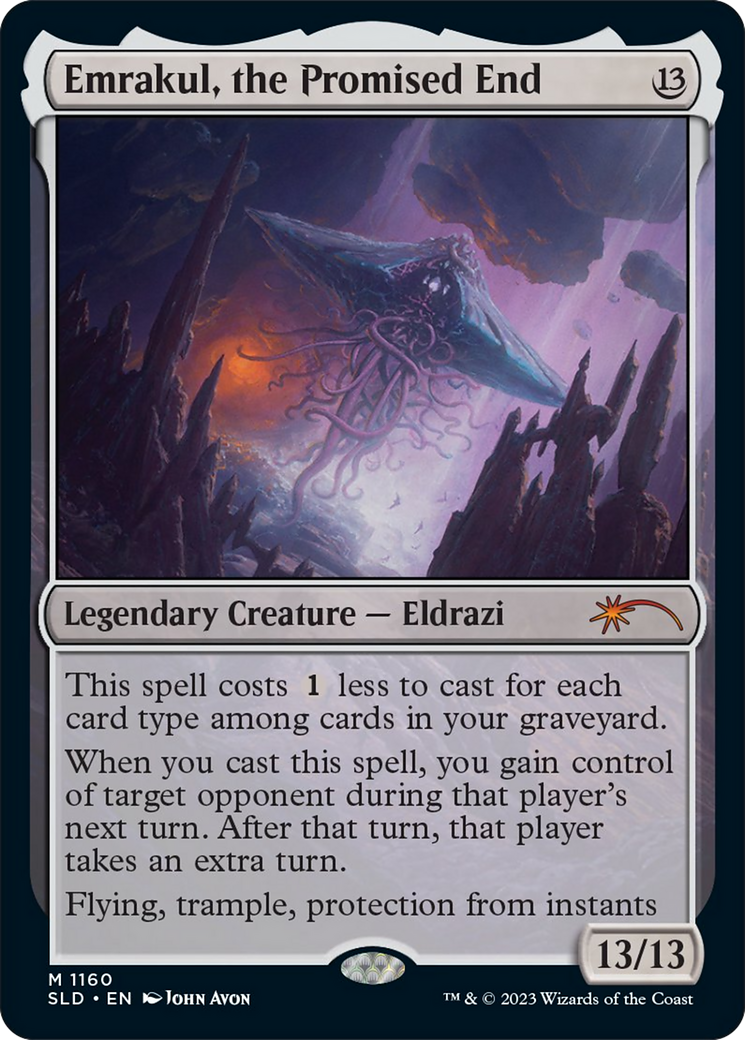 Emrakul, the Promised End (SLD-1160) [Secret Lair] Drop Foil MTG Single Wizards of the Coast