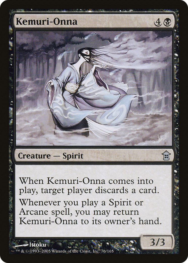 Kemuri-Onna (SOK-076) [Saviors of Kamigawa] MTG Single Wizards of the Coast