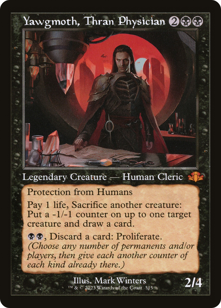 Yawgmoth, Thran Physician (DMR-315) [Dominaria Remastered] Foil MTG Single Wizards of the Coast