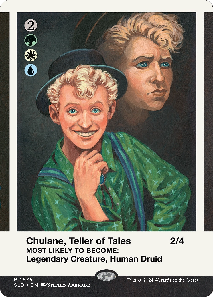 Chulane, Teller of Tales (SLD-1875) [Secret Lair] Drop (Borderless) MTG Single Wizards of the Coast
