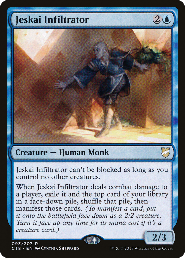 Jeskai Infiltrator (C18-093) [Commander 2018] MTG Single Wizards of the Coast