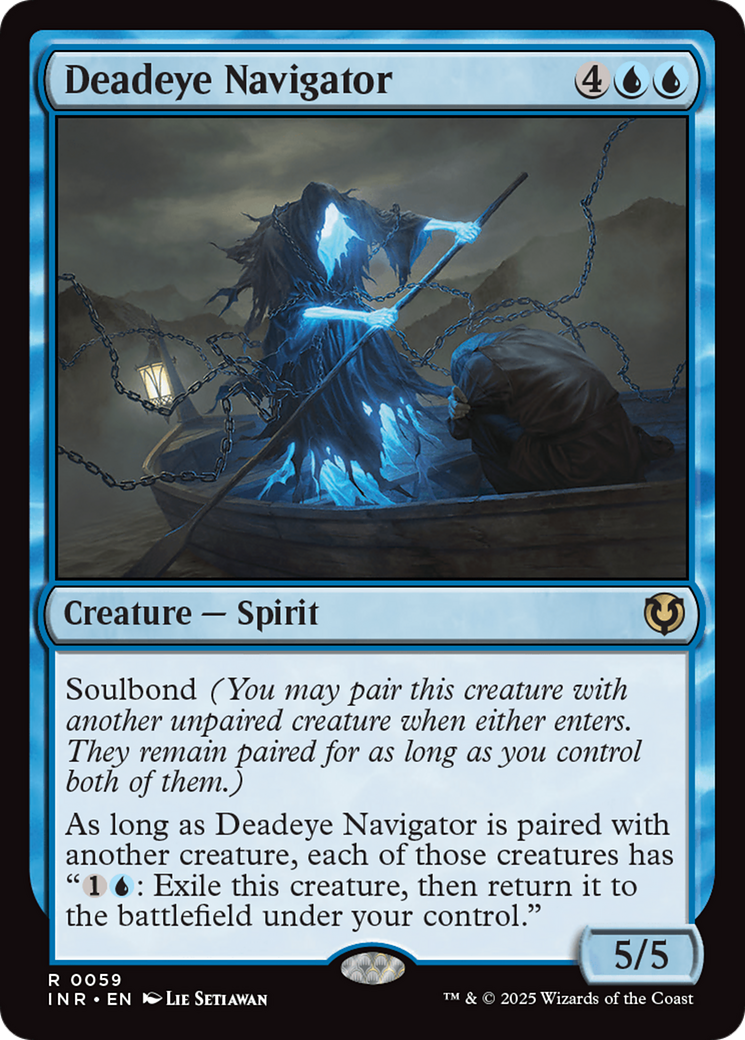 Deadeye Navigator (INR-059) [Innistrad Remastered] MTG Single Wizards of the Coast
