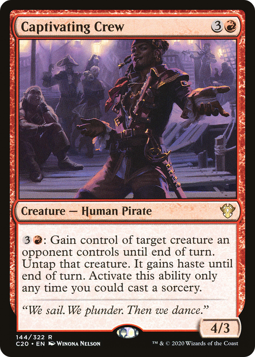 Captivating Crew (C20-144) [Commander 2020] MTG Single Wizards of the Coast