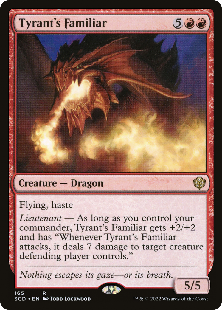 Tyrant's Familiar (SCD-165) [Starter Commander Decks] MTG Single Wizards of the Coast
