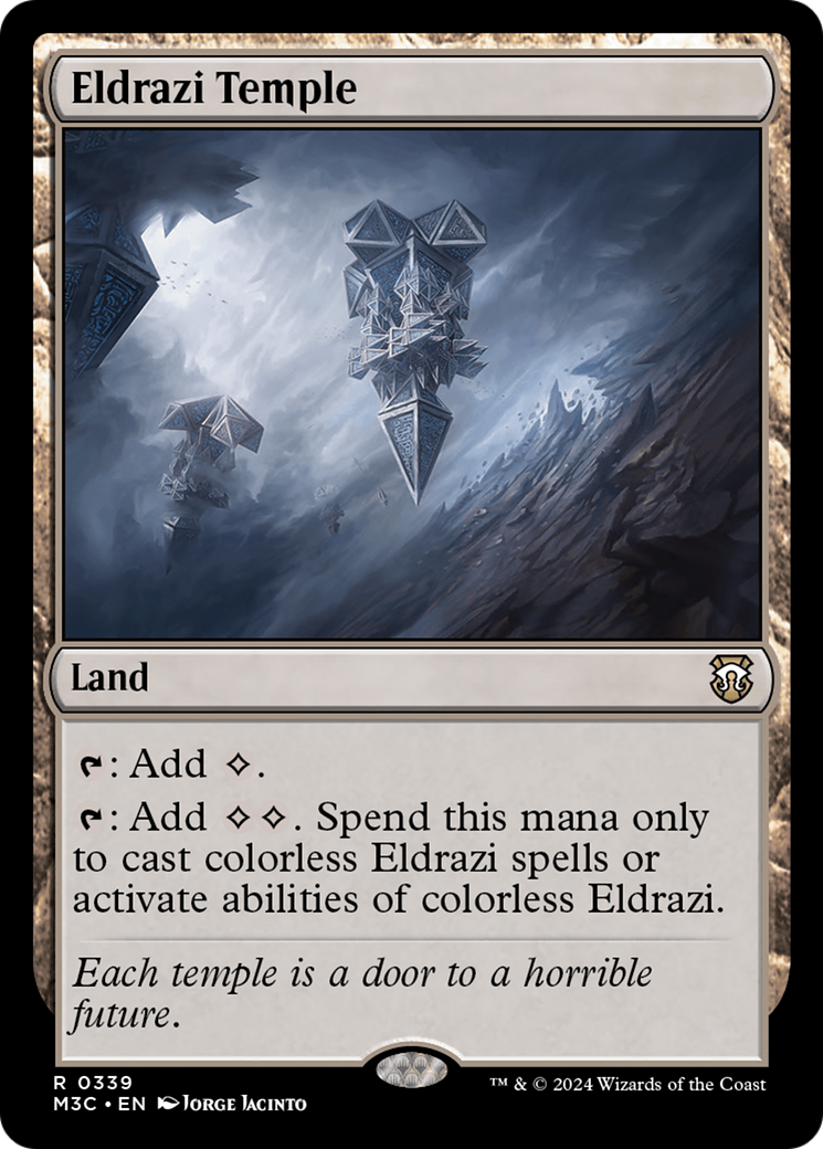 Eldrazi Temple (M3C-339) [Modern Horizons 3 Commander] MTG Single Wizards of the Coast