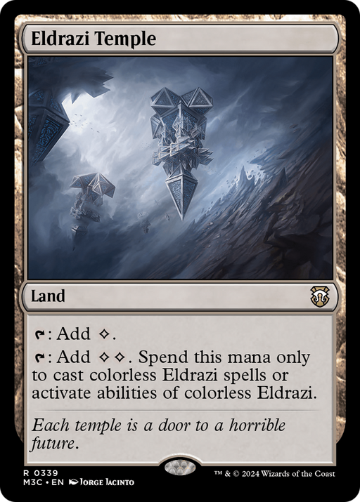 Eldrazi Temple (M3C-339) [Modern Horizons 3 Commander] MTG Single Wizards of the Coast