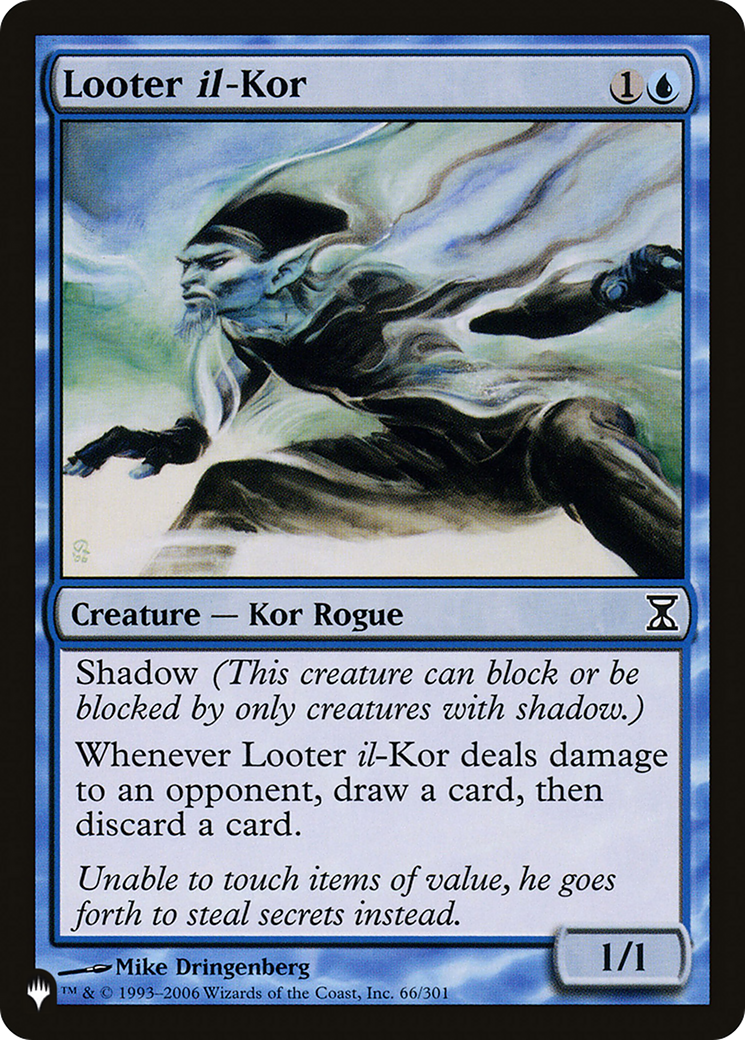 Looter il-Kor (LIST-TSP-66) [Mystery Booster] The List MTG Single Wizards of the Coast