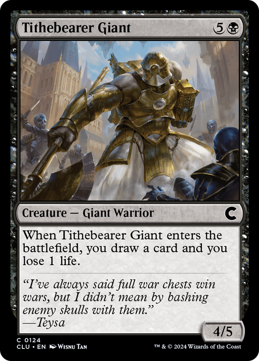 Tithebearer Giant (CLU-124) [Ravnica: Clue Edition] MTG Single Wizards of the Coast