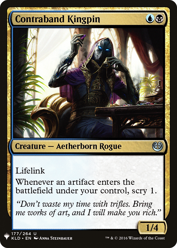 Contraband Kingpin (LIST-KLD-177) [Mystery Booster] The List MTG Single Wizards of the Coast