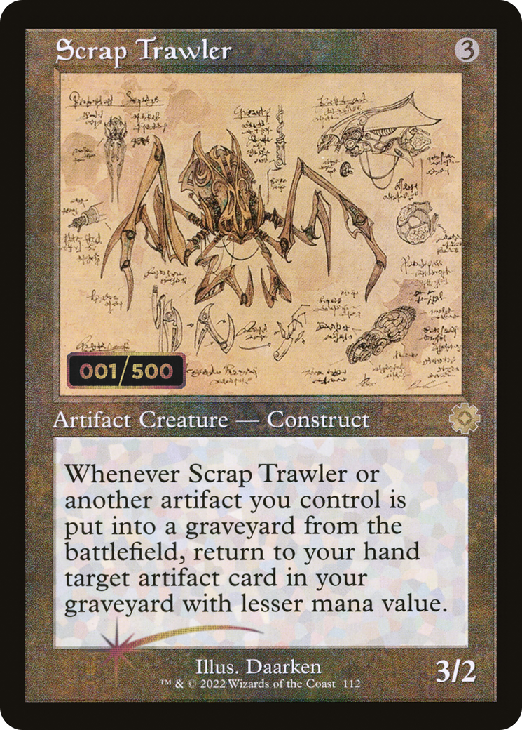 Scrap Trawler (BRR-112Z) [The Brothers' War Retro Artifacts] Foil MTG Single Wizards of the Coast