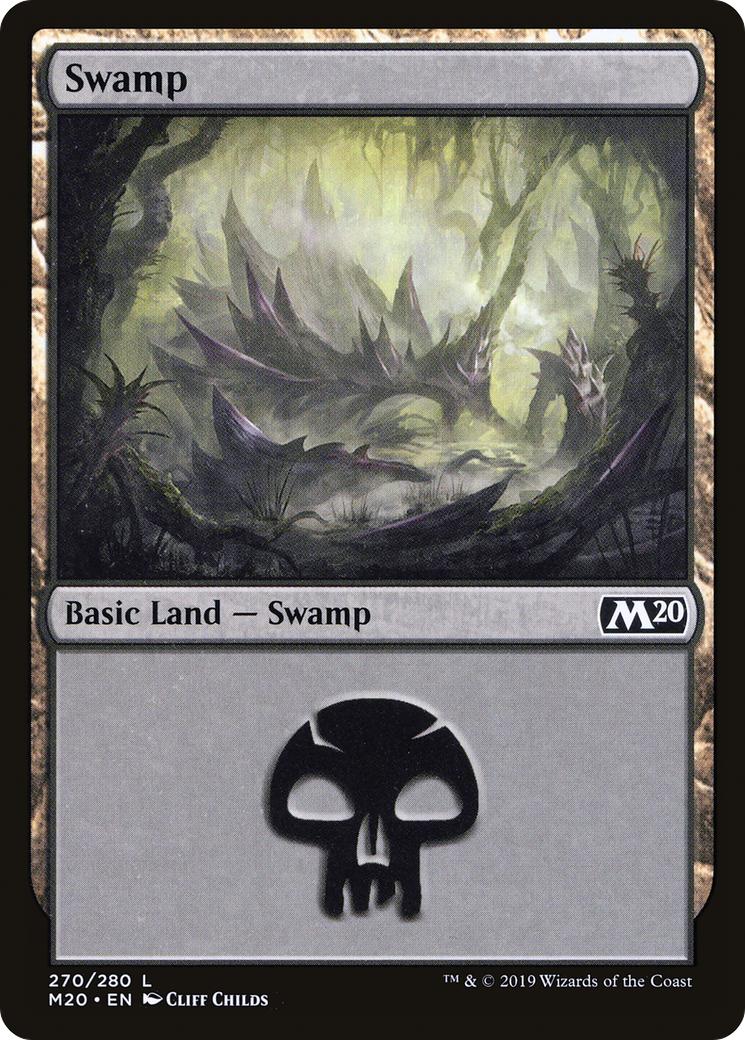 Swamp (M20-270) [Core Set 2020] MTG Single Wizards of the Coast