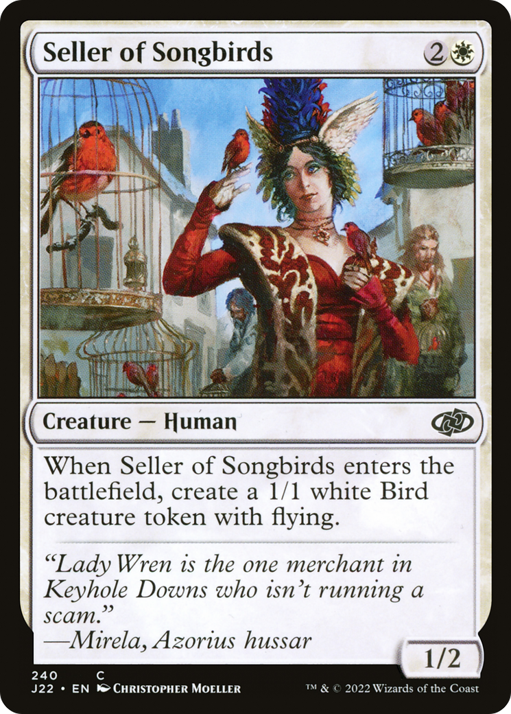 Seller of Songbirds (J22-240) [Jumpstart 2022] MTG Single Wizards of the Coast