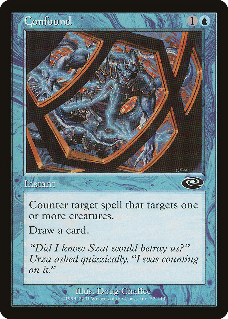 Confound (PLS-022) [Planeshift] MTG Single Wizards of the Coast