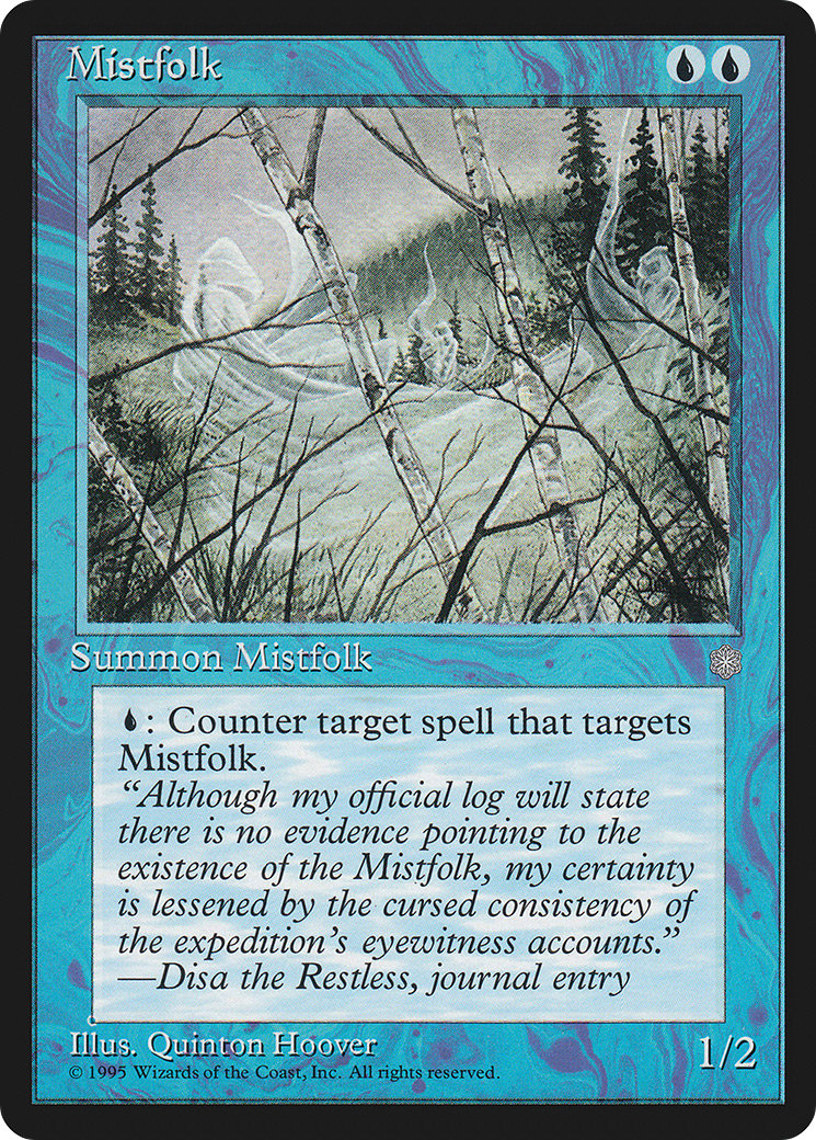 Mistfolk (ICE-084) [Ice Age] MTG Single Wizards of the Coast