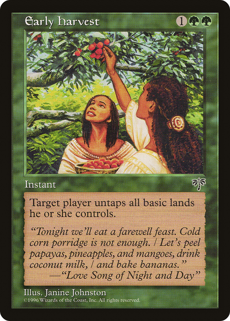 Early Harvest (MIR-) [Mirage] MTG Single Wizards of the Coast