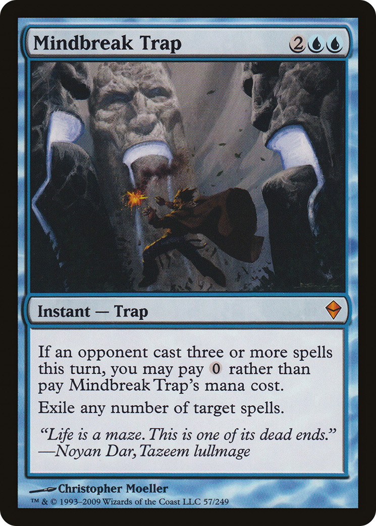 Mindbreak Trap (ZEN-057) [Zendikar] MTG Single Wizards of the Coast