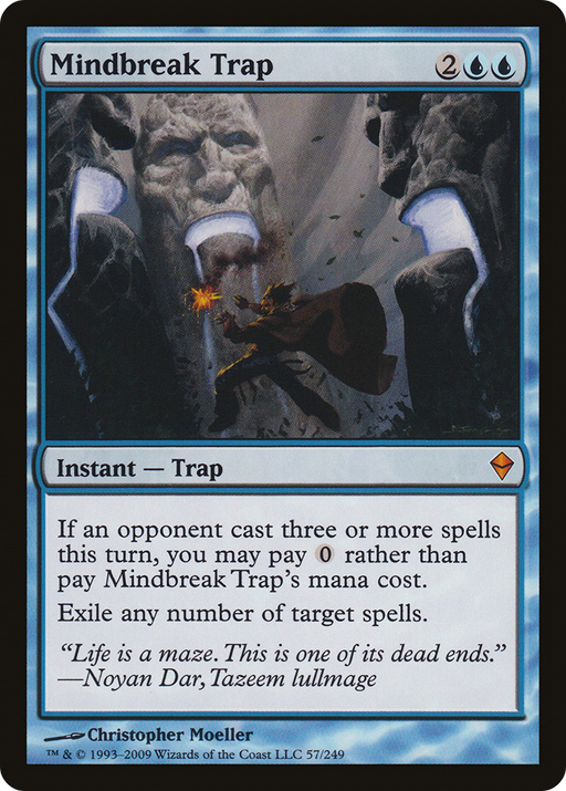 Mindbreak Trap (ZEN-057) [Zendikar] MTG Single Wizards of the Coast