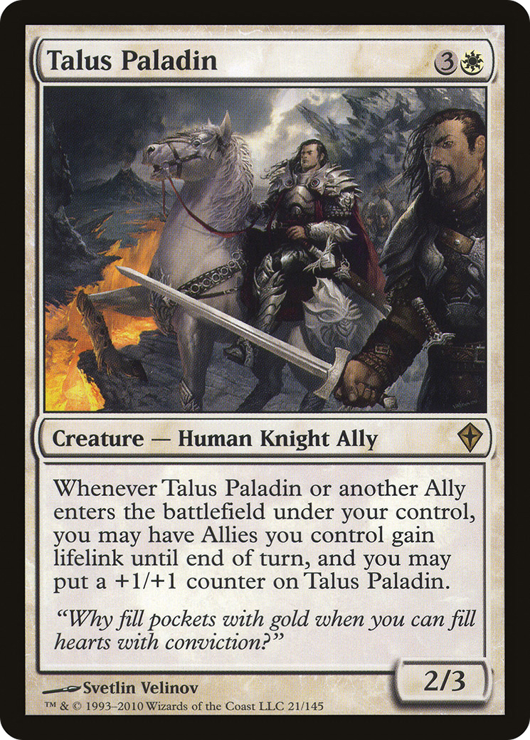 Talus Paladin (WWK-021) [Worldwake] MTG Single Wizards of the Coast